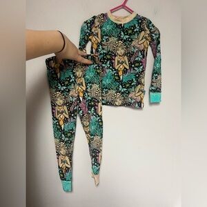 Girls COZCO Zelda Bamboo Pajamas Size 18-24M